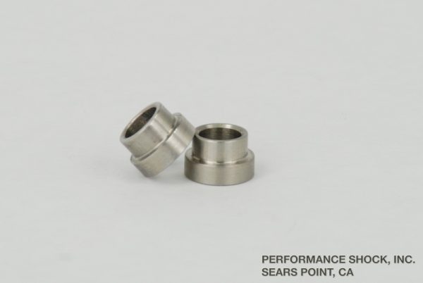 3/8" to 1/2" (.187" flange/shoulder) rod end reducer bushings