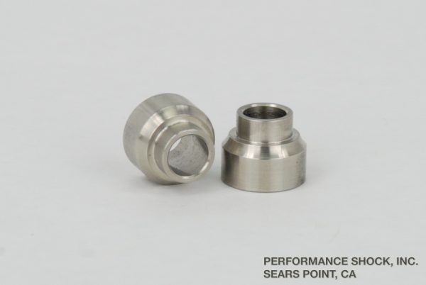 3/8" to 1/2" (.413" flange/shoulder) rod end reducer bushings