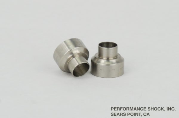 7/16" to .398" (.395" flange/shoulder) rod end reducer bushings