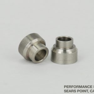 14mm to .375" (8.5mm flange/shoulder) rod end reducer bushings