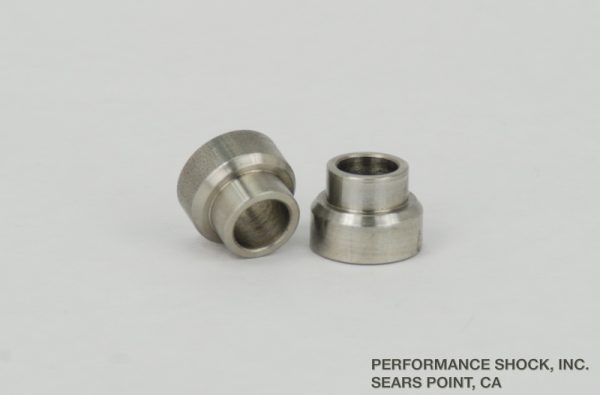 14mm to 10mm (8.5mm flange/shoulder) rod end reducer bushings